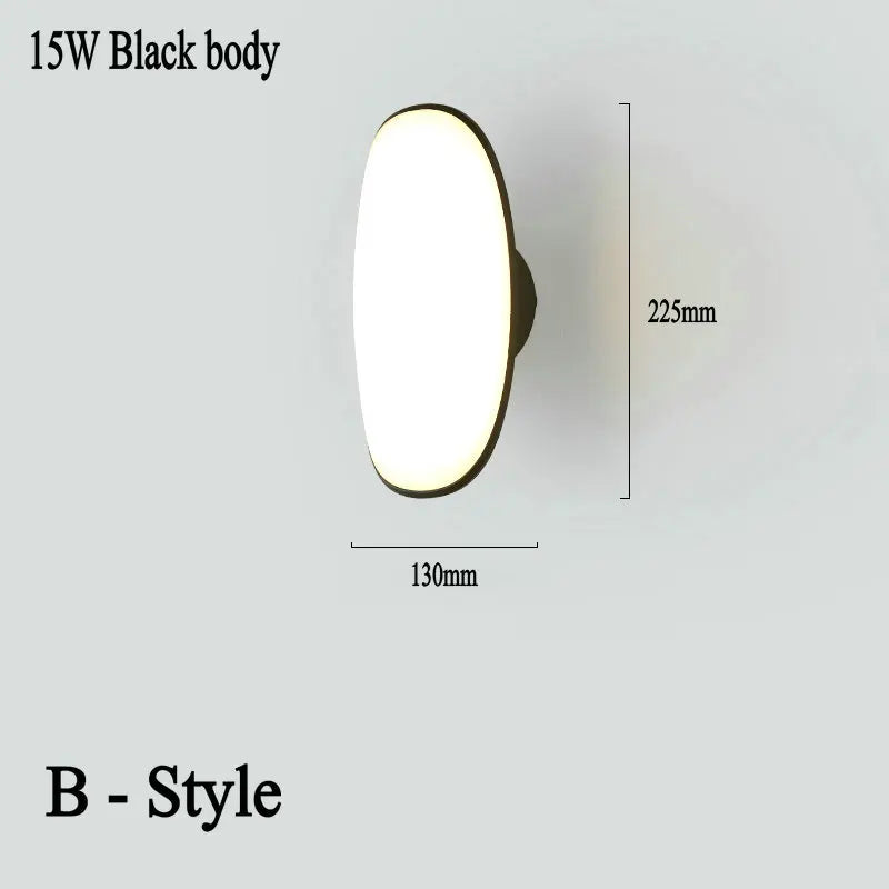 EcoWet – Wasserdichte Wandleuchte Außen Beleuchtung Für Stilvolle Garten- und Terrassenbereiche