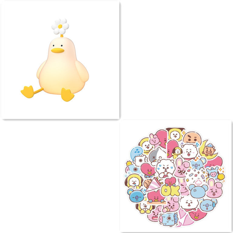 EntenLicht - Kompakte Nachttischlampe mit Ladefunktion