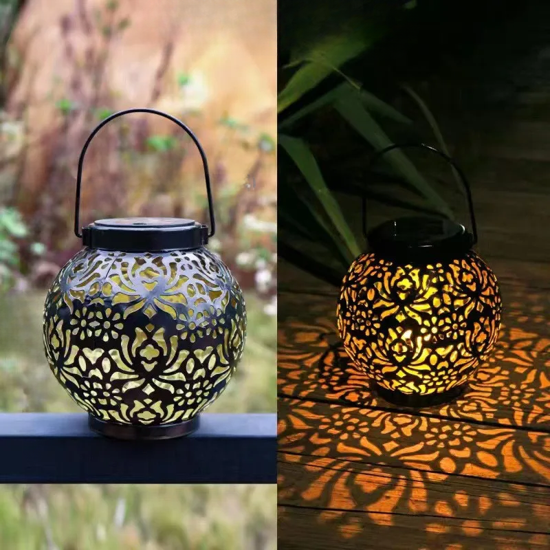 Orion – Solar garden lamp with artistic light projection