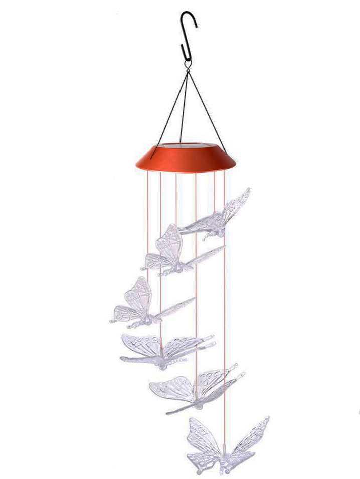 Bunte Flutterlights – Dekorative Solarlichter für romantische Abende