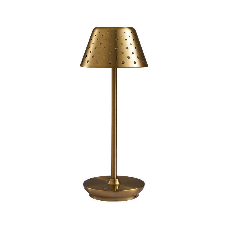 Voltique – Vintage LED Tischleuchte, USB-Aufladbar