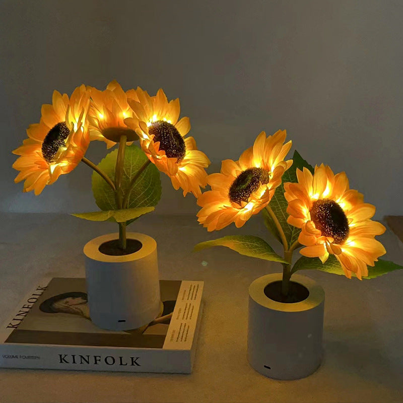 BloomBright – LED Blumenlampe für eine strahlende Atmosphäre