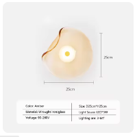 Gleam – LED Wandleuchte Innen Stilvolle Beleuchtungslösung für Elegante Räume