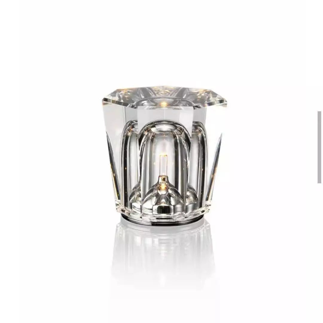 LumiGlimmer – Crystal Lamp Elegant Lighting Solution