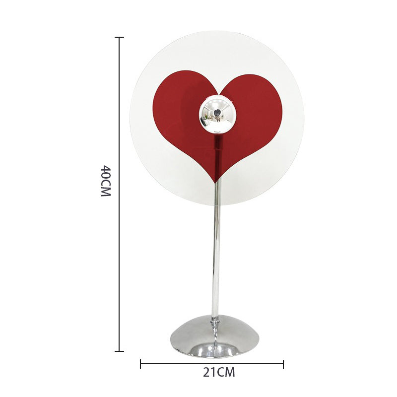 Lumi – LED table lamp heart design for romantic lighting at home