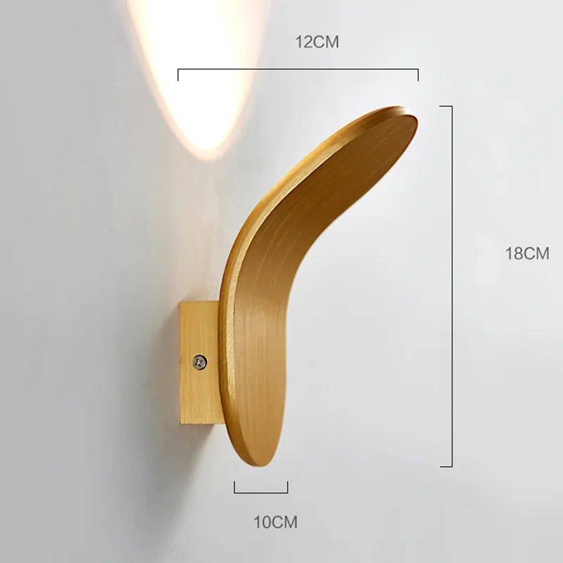 LumoWall - Modern LED Wall Light for Bedroom