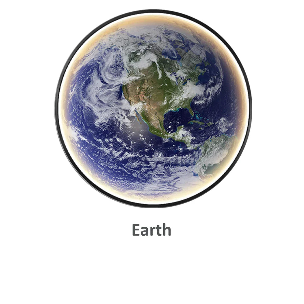 LunaLux – LED Wall Lamp for Relaxing Lighting in the Children's Room and Indoor Areas