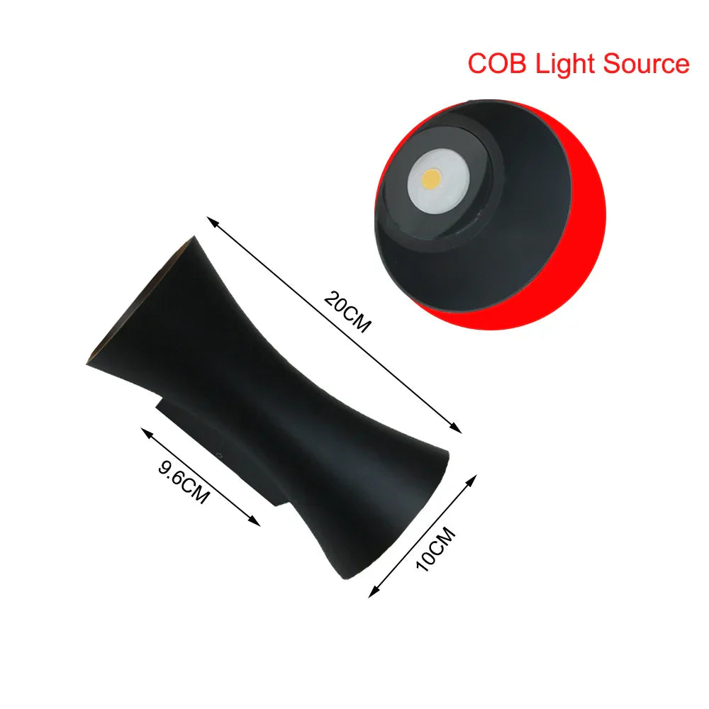 StormCraft – Aluminium Wandleuchte für Außenbereiche Wetterfest