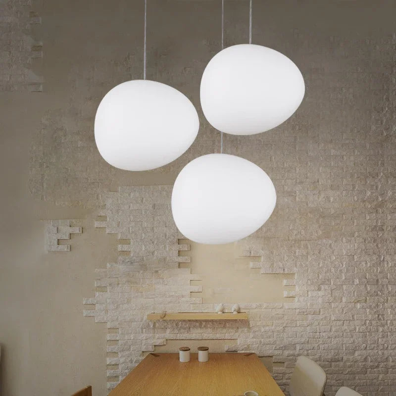 LumaSfera - Round Pendant Light made of Glass