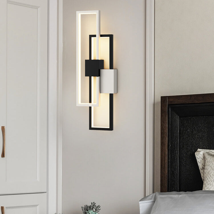 LumiSil – Square LED Wall Lamp for Modern Living
