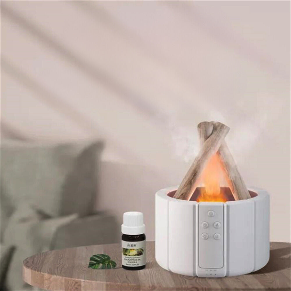 Flame – Tischluftbefeuchterlampe mit Aromatherapie und stimmungsvollem Licht
