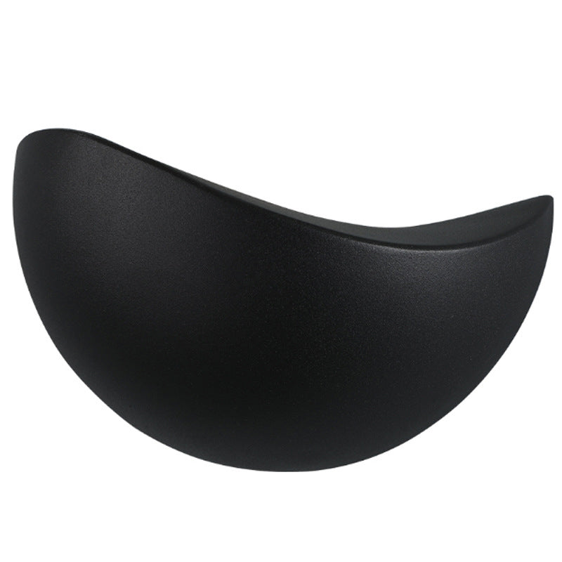 Luminia – Semi-circular Aluminum LED Wall Lamp for Modern Interior