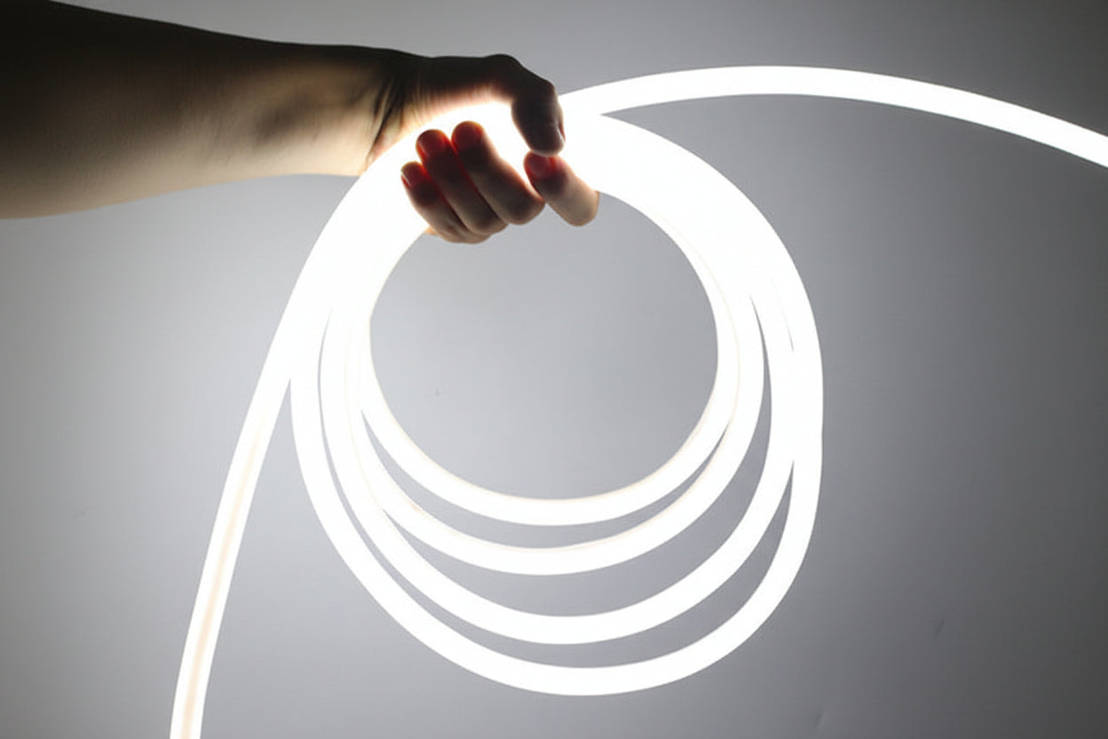 LED Round Light Strip - Flexibler Neon Lichtstreifen für Dekoration - Wasserdicht