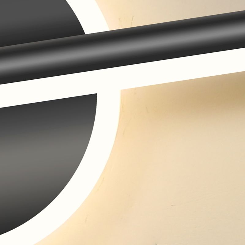 Leigh – LED Wandleuchte Schwarz für Stilvolle Innenbeleuchtung