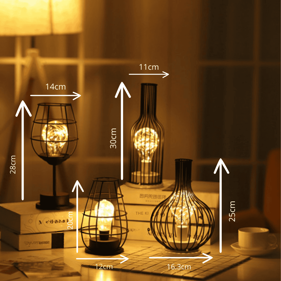 LuxeLume – Table Lamp Elegant Design for Coziness and Warm Light