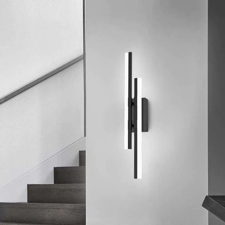 Mira – Modern LED Wall Light Black for Stylish Indoor Lighting