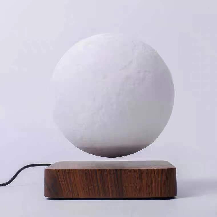 GravitaLux® – Floating Moon Lamp with Magnetic Levitation and 3D Printing