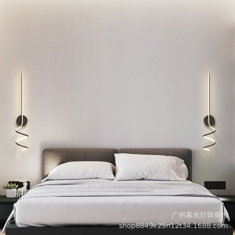 LumiArc – Wall Light Black LED for Minimalist Interior Lighting