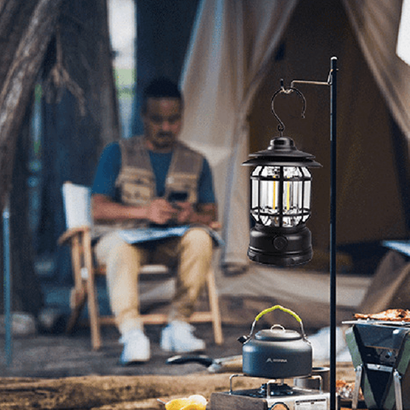 RetroLight – Campinglampe LED für Gemütliche Abende im Freien