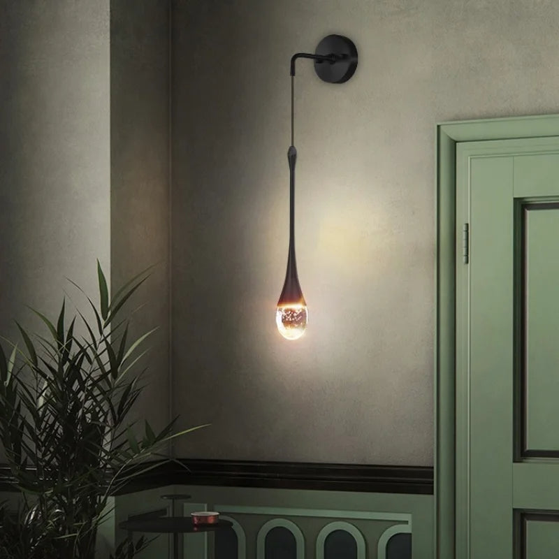 LuxeSphere – Wall Light Drop Shape for Elegant Ambiance