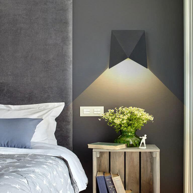 EcoLume – Minimalistische LED-Wandlampe mit Origami-Design für stilvolle Beleuchtung