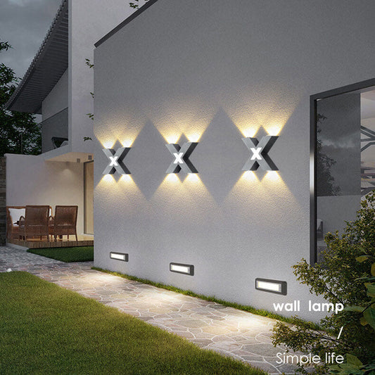 Xena – LED Wall Light Outdoor Area With Stylish Design And Weather Resistance