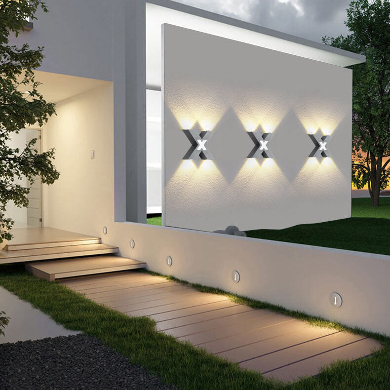 Xena – LED Wall Light Outdoor Area With Stylish Design And Weather Resistance