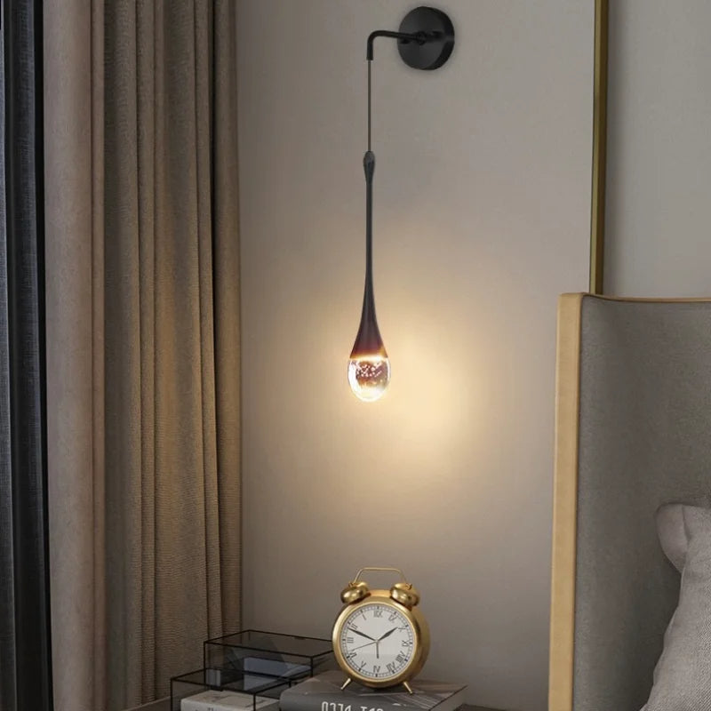 LuxeSphere – Wall Light Drop Shape for Elegant Ambiance
