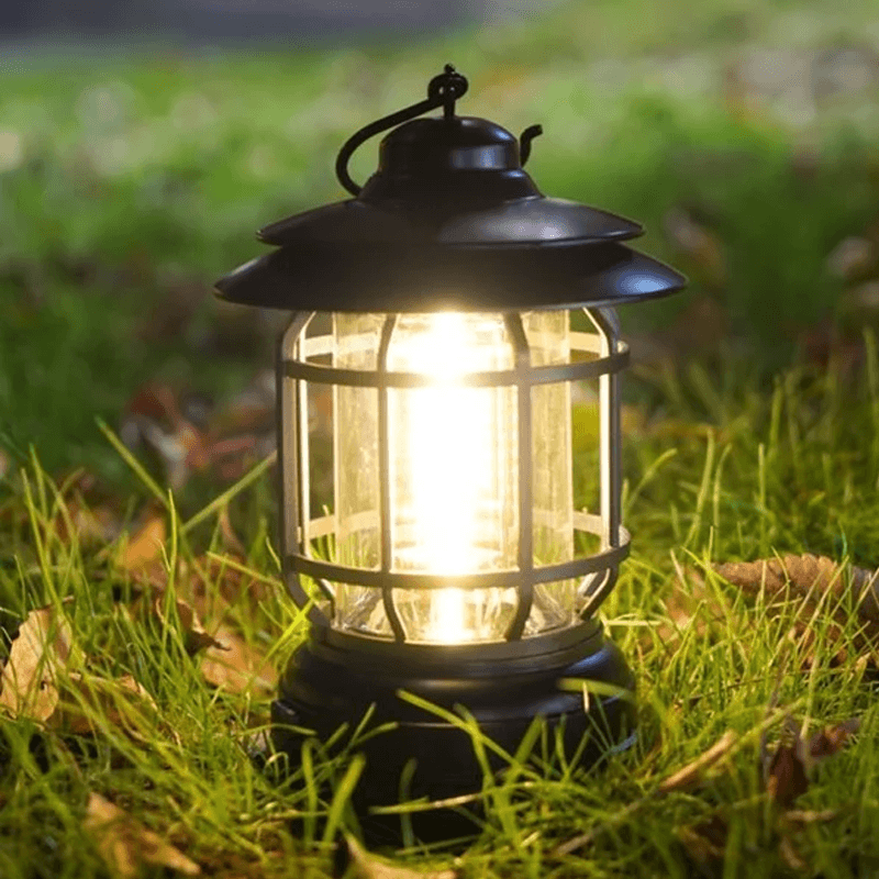 RetroLight – Campinglampe LED für Gemütliche Abende im Freien