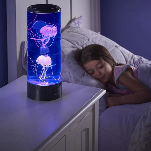 Luna – LED Jellyfish Lava Lamp for Relaxing Atmosphere