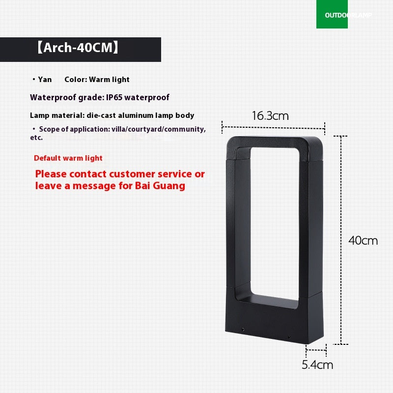 LumiGarten – Waterproof LED Garden Lamp for Outdoor Areas, Ground Spike Light with Solar Power