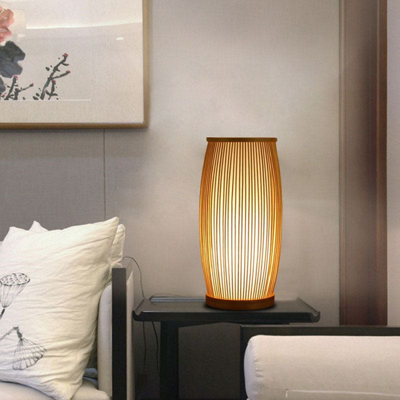 BambooGlow – Bambustischlampe für eine natürliche Atmosphäre