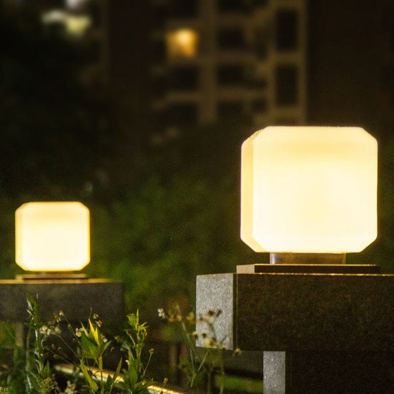 SolLicht – Nordic Solar Lantern for Stylish Terrace Lighting