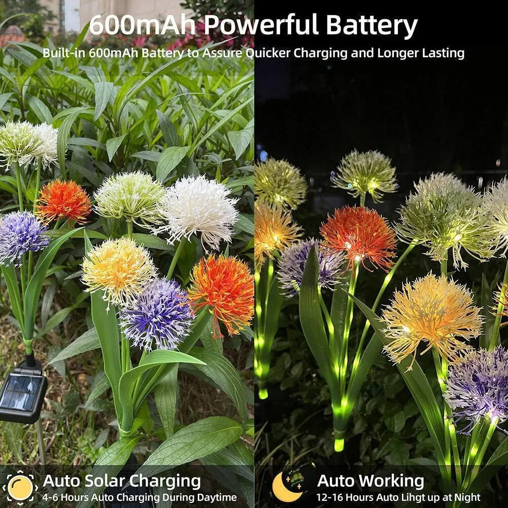 WhisperRose – LED Nachtlampe Für Romantische Abende Im Garten