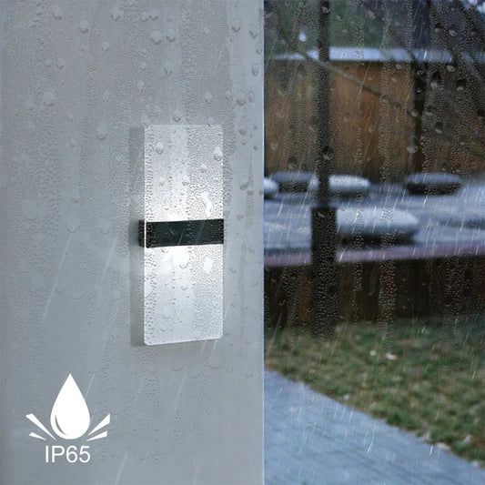 AuroraSolar – Solar Wall Light Outdoor for Sustainable Lighting with Modern Design