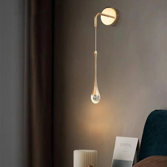 LuxeSphere – Wall Light Drop Shape for Elegant Ambiance