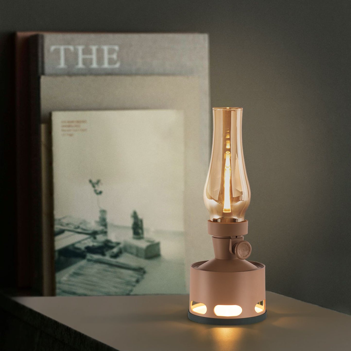 NostalgieLampe – Vintage LED table lamp for cozy atmosphere