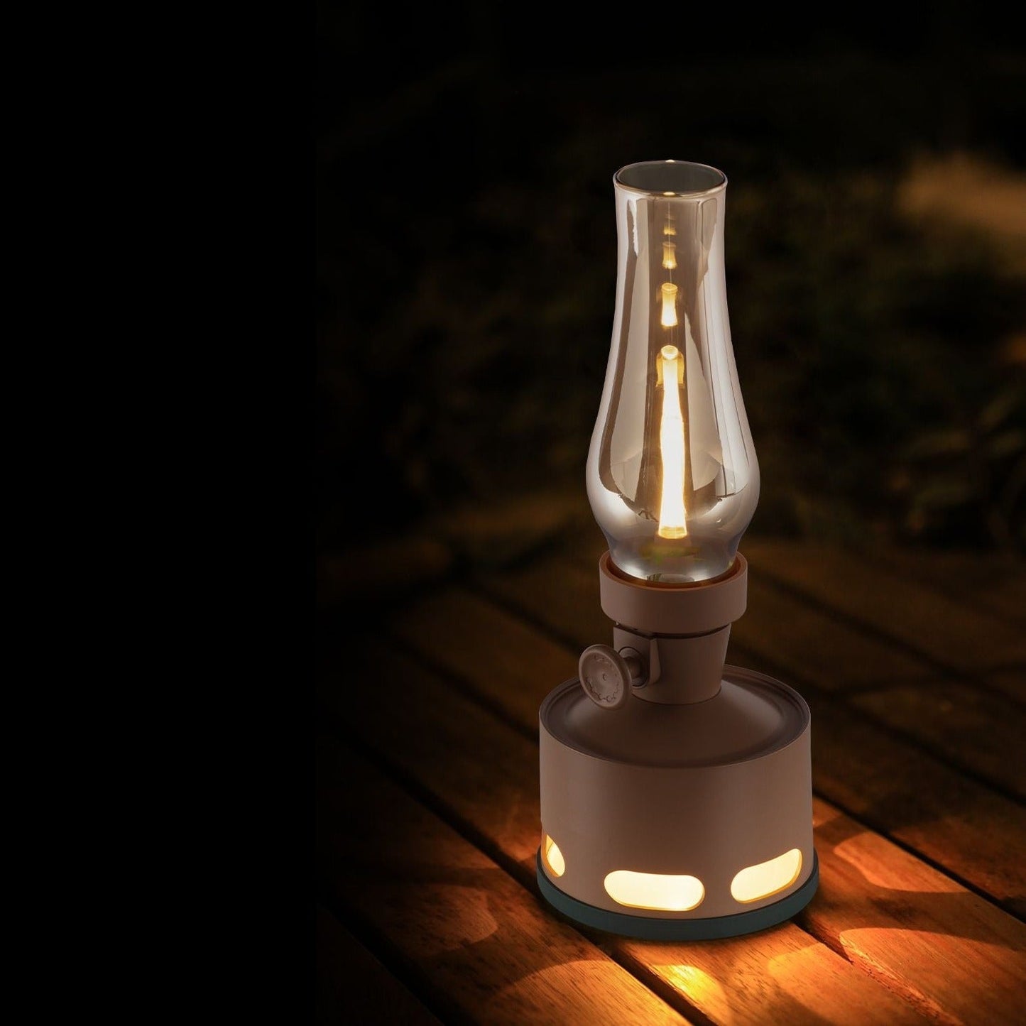 NostalgieLampe – Vintage LED table lamp for cozy atmosphere