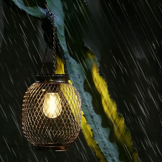 Lumineux – Hanging Solar Lanterns for Stylish Garden Lighting