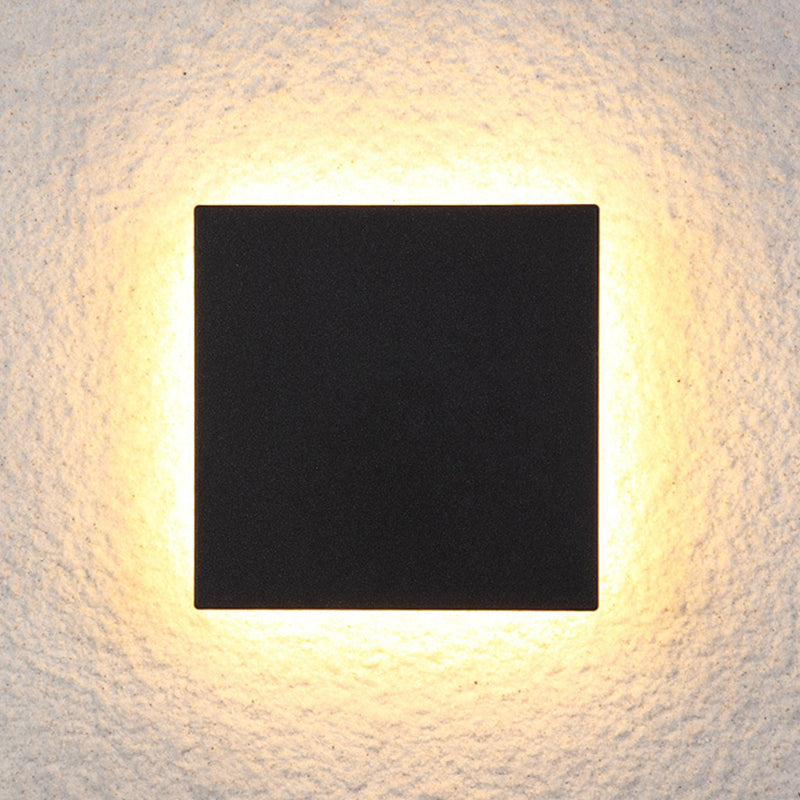 Orr – LED Wandleuchte Schwarz für Garten und Flur – Elegantes Modernes Design