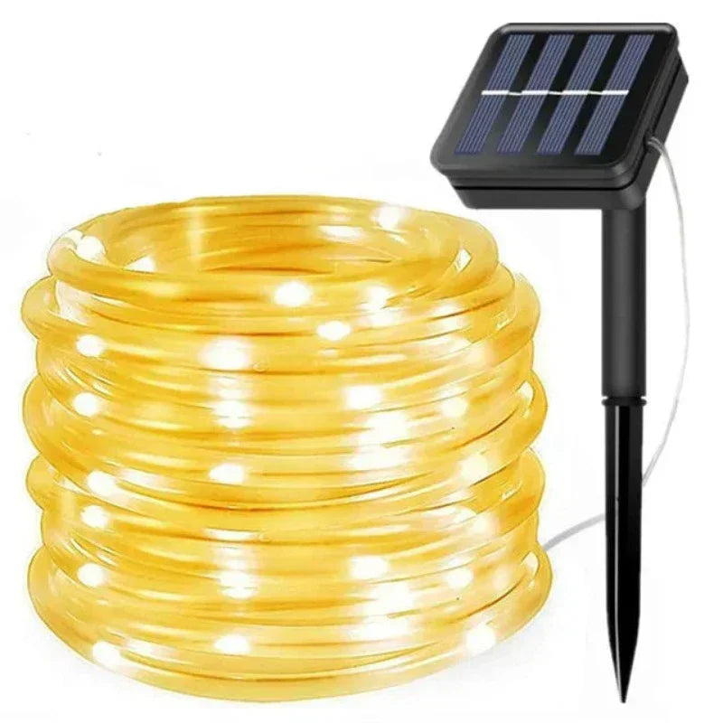 Lumisola – Solar LED String Lights for Sustainable Outdoor Lighting