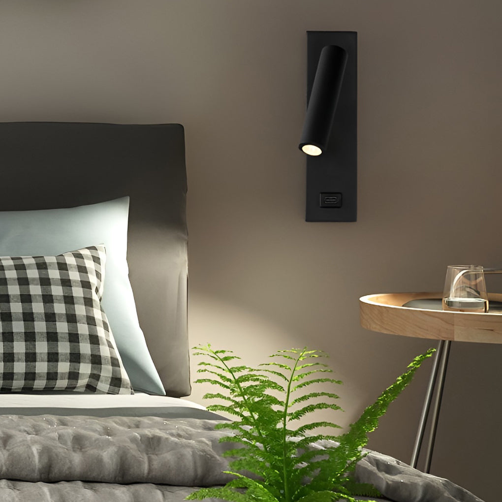 ArtiLicht – Wandleuchte mit USB-Ladeanschluss und verstellbarem Licht