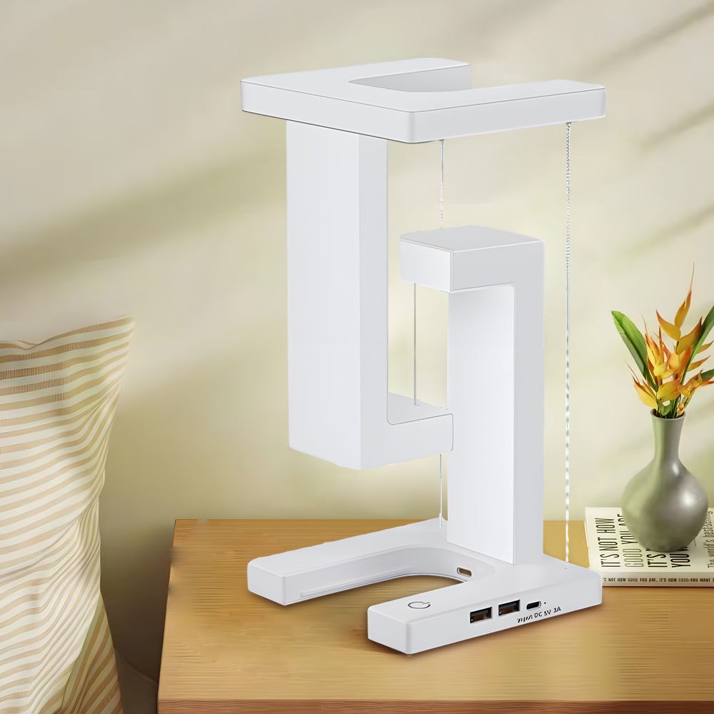 GlowGenie – Wireless Table Lamp with Floating Design and LED Lighting for Magical Atmospheres