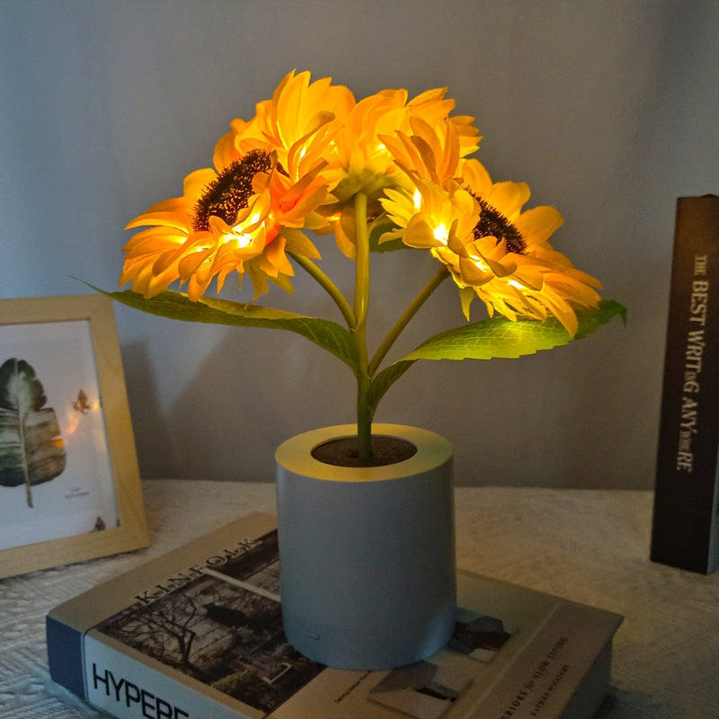 BloomBright – LED Blumenlampe für eine strahlende Atmosphäre