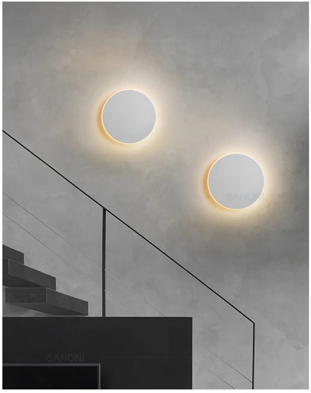 Sleeksphere – Runde LED Wandleuchte für modernes Ambiente