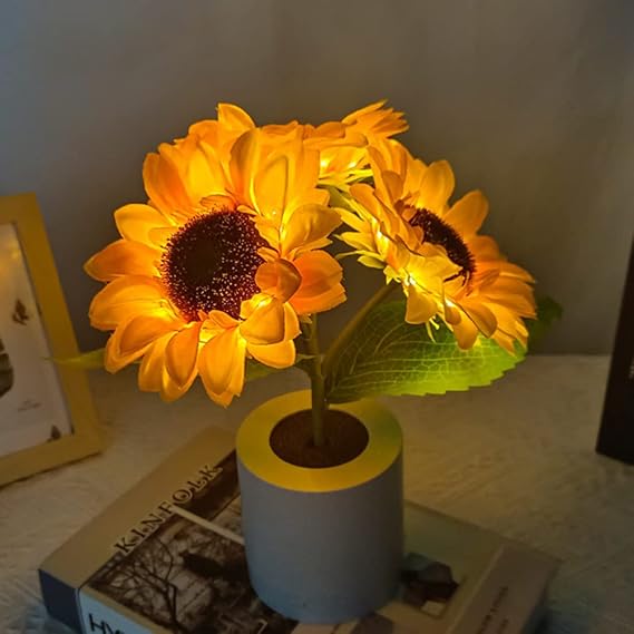 BloomBright – LED Blumenlampe für eine strahlende Atmosphäre
