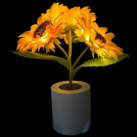 BloomBright – LED Blumenlampe für eine strahlende Atmosphäre