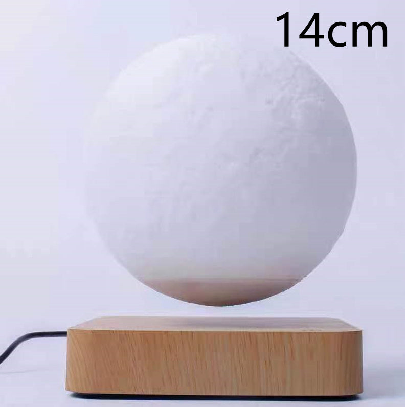 GravitaLux® – Floating Moon Lamp with Magnetic Levitation and 3D Printing