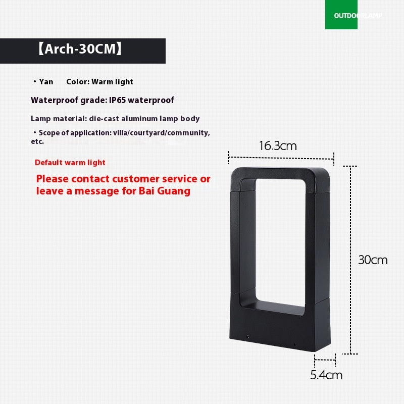 LumiGarten – Waterproof LED Garden Lamp for Outdoor Areas, Ground Spike Light with Solar Power