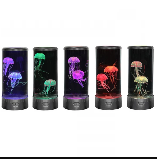 Luna – LED Jellyfish Lava Lamp for Relaxing Atmosphere